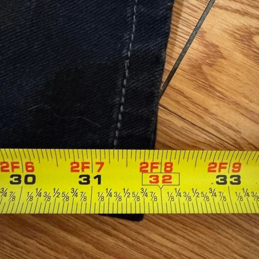 Levi's Men's Jeans 560 Black Vintage Tapered Fit 90s Measures 31x32